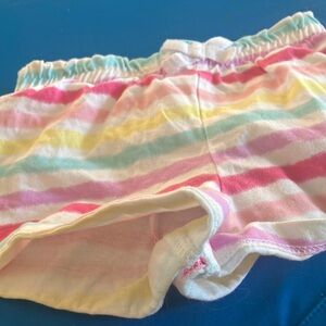 Garanimals Colorful Striped Kids Shorts 12 months